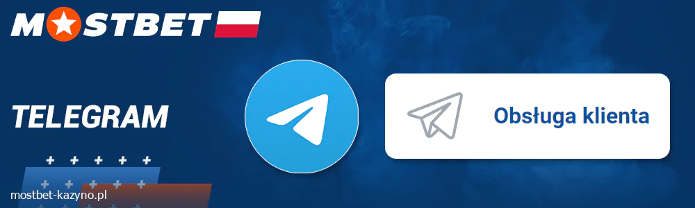 Kontakt przez Telegram w Mostbet PL