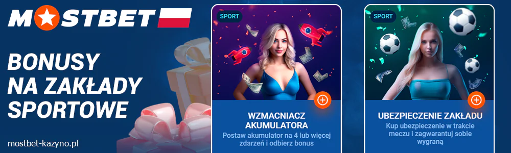 Bonusy sportowe w Mostbet Polska