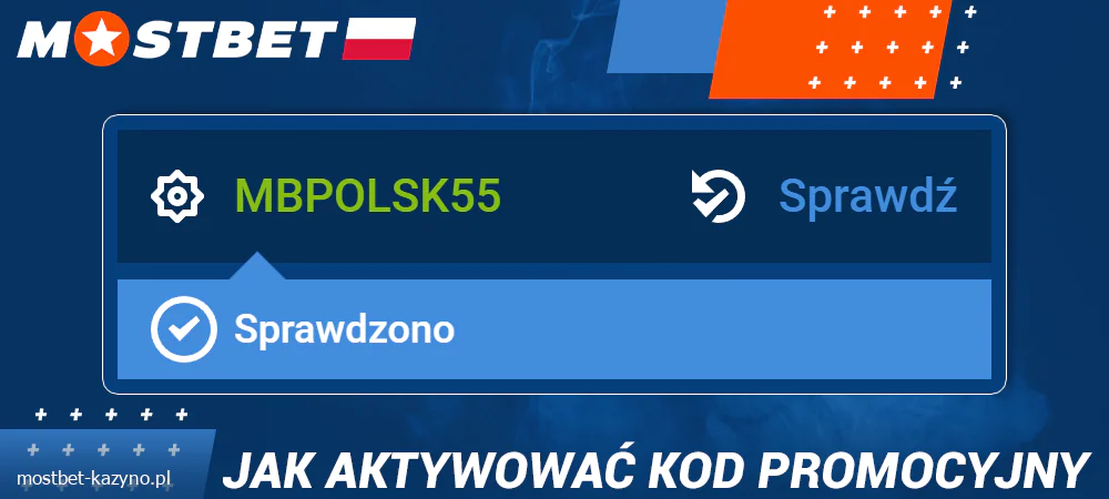 Jak aktywować kod bonusowy w Mostbet Polska